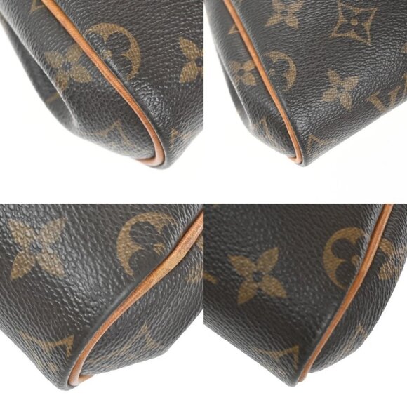 LOUIS VUITTON Eva 2Way Chain Shoulder Bag Monogram Leather Brown - Picture 5 of 14